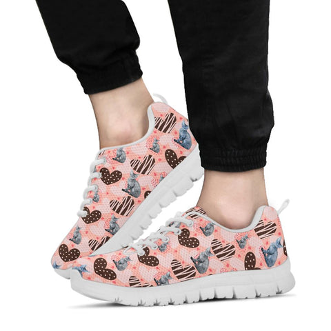 Devon rex cat Patterns Print Sneakers