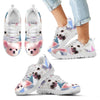 Cute Chihuahua Print Running Shoes For Kids
