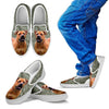 South African Boerboel Dog Print Slip Ons For KidsExpress Shipping