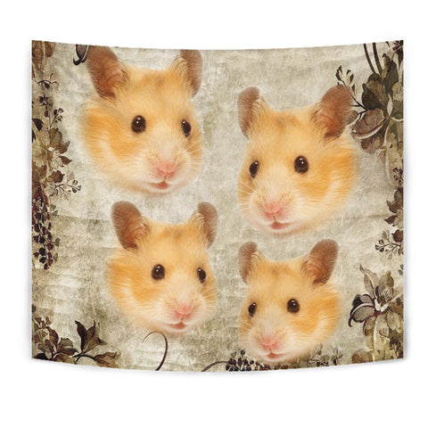 Amazing Golden Hamster Print Tapestry