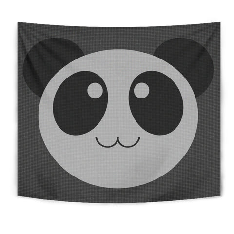 Panda Cartoon Art Print Tapestry