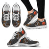 Basenji Halloween Print Running Shoes For Kids/Women