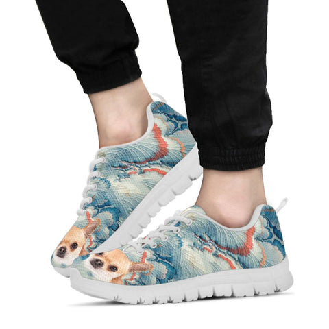 Chihuahua Dog Print Sneakers