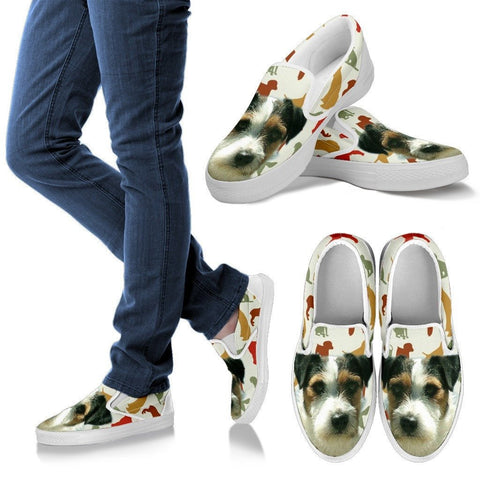 Parson Russell Terrier Slip Ons For Women Express Shipping