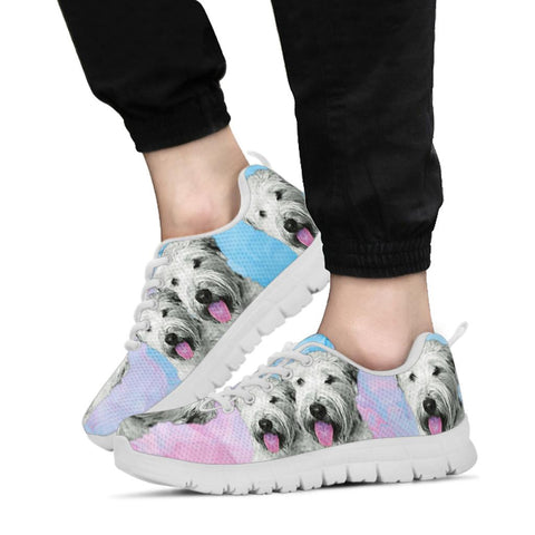 Briard Dog Print Running Shoes