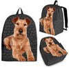 Irish Terrier Dog Print BackpackExpress Shipping