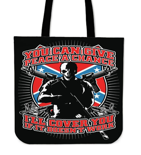 You Can Give Peace A ChanceTote Bag