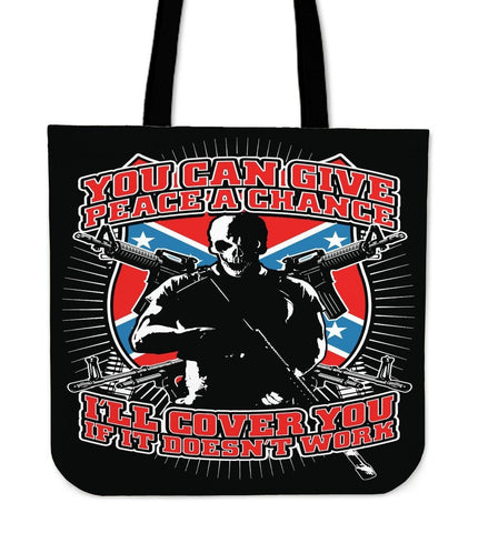 You Can Give Peace A ChanceTote Bag