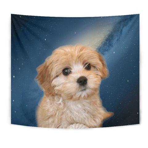 Lovely Cavapoo Print Tapestry