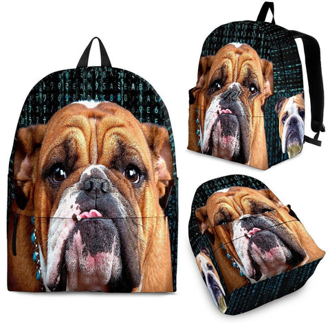 Bulldog Print BackPack Express Shipping