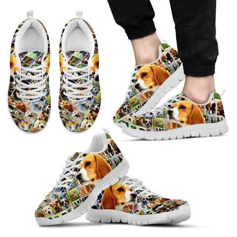 Lovely Beagle PrintRunning Shoes For MenExpress Shipping