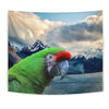 Military Macaw Print Tapestry