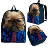 Brussels Griffon Print Backpack Express Shipping