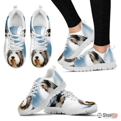 Bearded Collie Dog Running Shoes For Women
