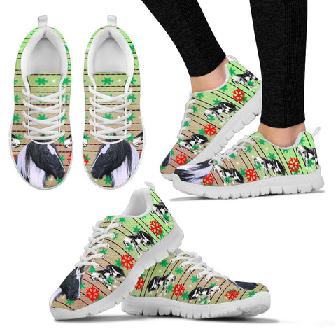 Gypsy horse Print Christmas Running Shoes For Women