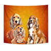 Cocker Spaniel Print Tapestry