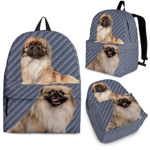 Pekingese Dog Print BackpackExpress Shipping
