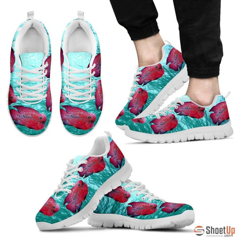 Flowerhorn Cichlid Fish Running Shoes For Men Limited Edition