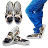 Amazing Pug Print Slip Ons For KidsExpress Shipping