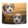 Amazing Shih Tzu Dog Print Tapestry