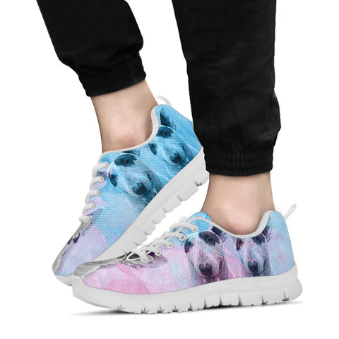 Bull Terrier Print Running Shoes