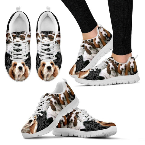 Basset HoundDog Running Shoes For Women