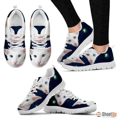 Oriental Cat Print Running Shoes For Women