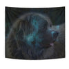 Amazing Newfoundland Dog Print Tapestry