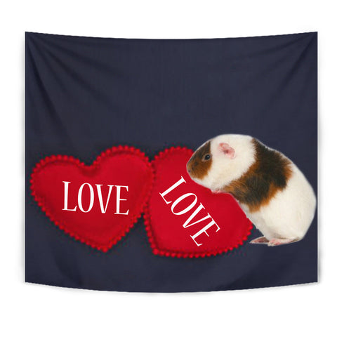 Teddy guinea pig Print Tapestry