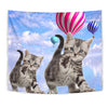 American Shorthair Cat Print Tapestry