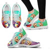 Painted Basset Hound Print Running Shoes For WomenFor 24 Hours Only