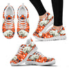 Meishan Pig Print Christmas Running Shoes For Women