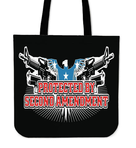 Protected By Second AmendmentTote Bag