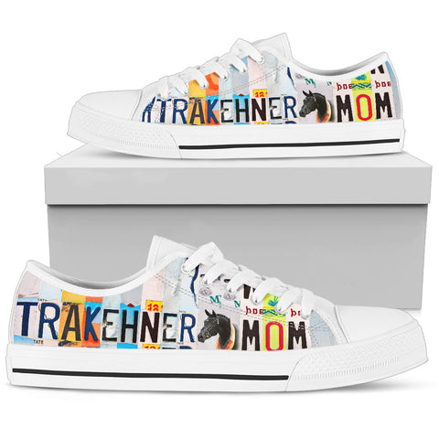 Women's Low Top Canvas Shoes For Trakehner Mom