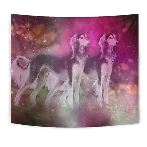 Amazing Saluki Dog Print Tapestry