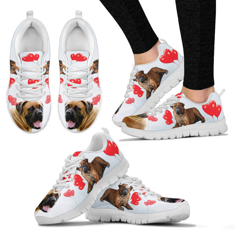 Valentine's Day SpecialSouth African Boerboel Print Running Shoes For Women