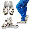 Dalmatian Dog Print Slip Ons For Kids Express Shipping