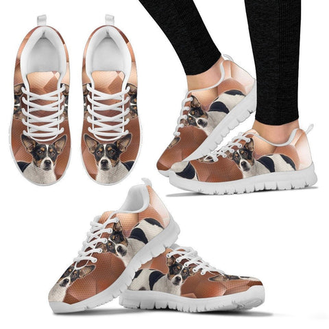 Teddy Roosevelt Terrier Print (White/Black) Running Shoes For WomenExpress Shipping