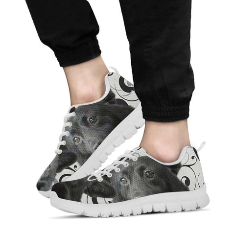 Schipperke On Designer Print Running Shoes