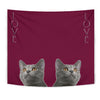 Chartreux Cat Print Tapestry