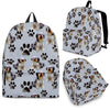 Bearded Collie Print Backpack Express Shipping