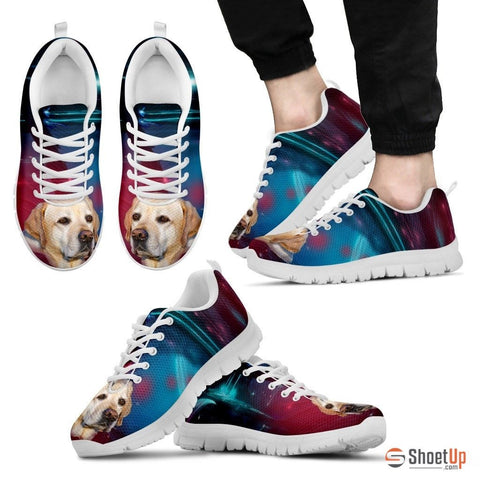 Labrador Dog Print Running Shoe For Men