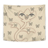 Butterfly Eyes Print Tapestry