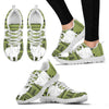 Middle White Pig Print Christmas Running Shoes For Women