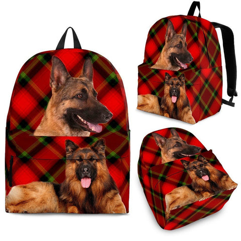German Shepherd Dog Print BackpackExpress Shipping