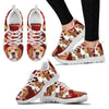 Beagle On RedWomen's Running Shoes