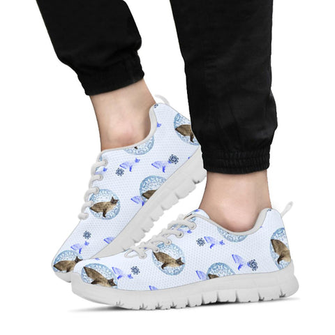 Tonkinese Cat Patterns Print Sneakers