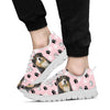 English Shepherd Paws Print Sneakers