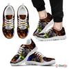 Coonhound Dog Print Running Shoe For Men