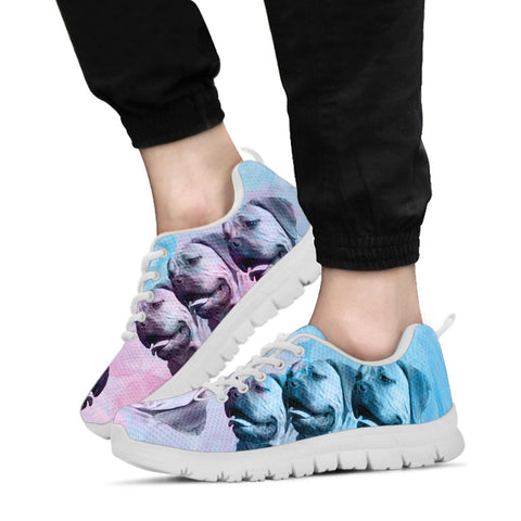 Lovely Bullmastiff Dog Print Running Shoes